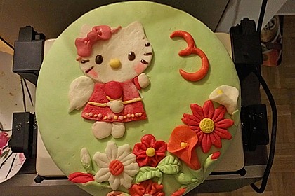 Hello - Kitty - Torte 3