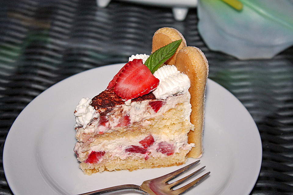 Erdbeer - Tiramisu - Torte von Ela_Back | Chefkoch.de