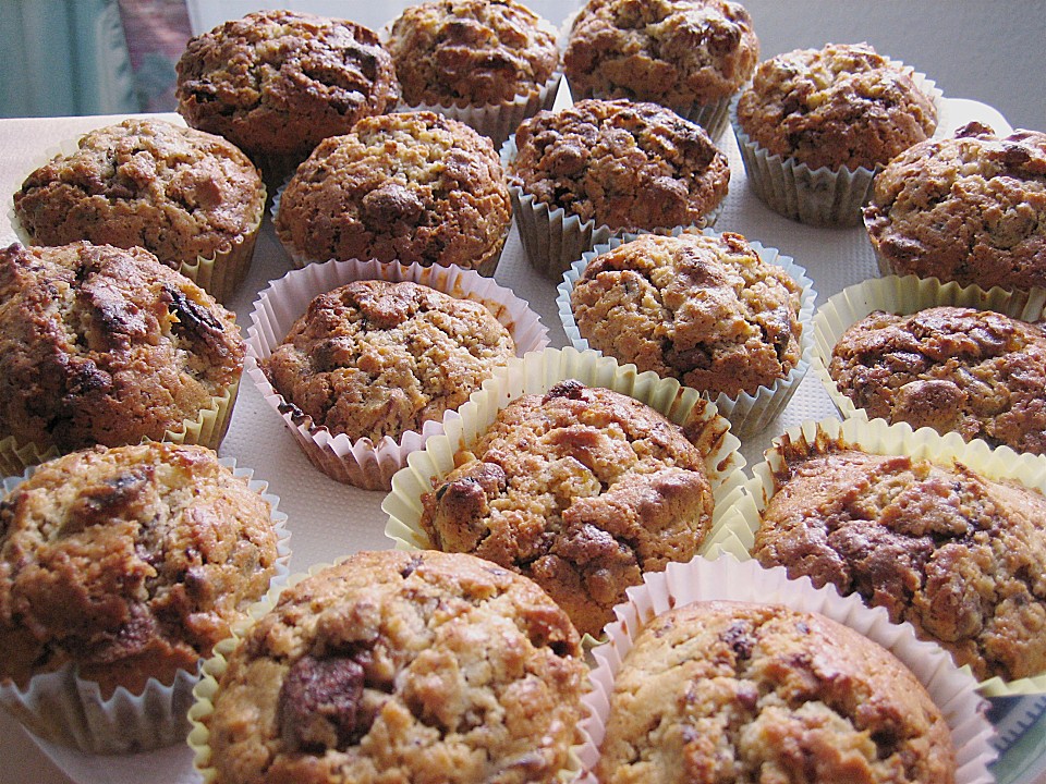 Schokoladen - Walnuss - Muffins von Ela_Back | Chefkoch.de