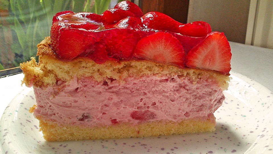Erdbeer - Joghurt - Torte von Andchen | Chefkoch.de