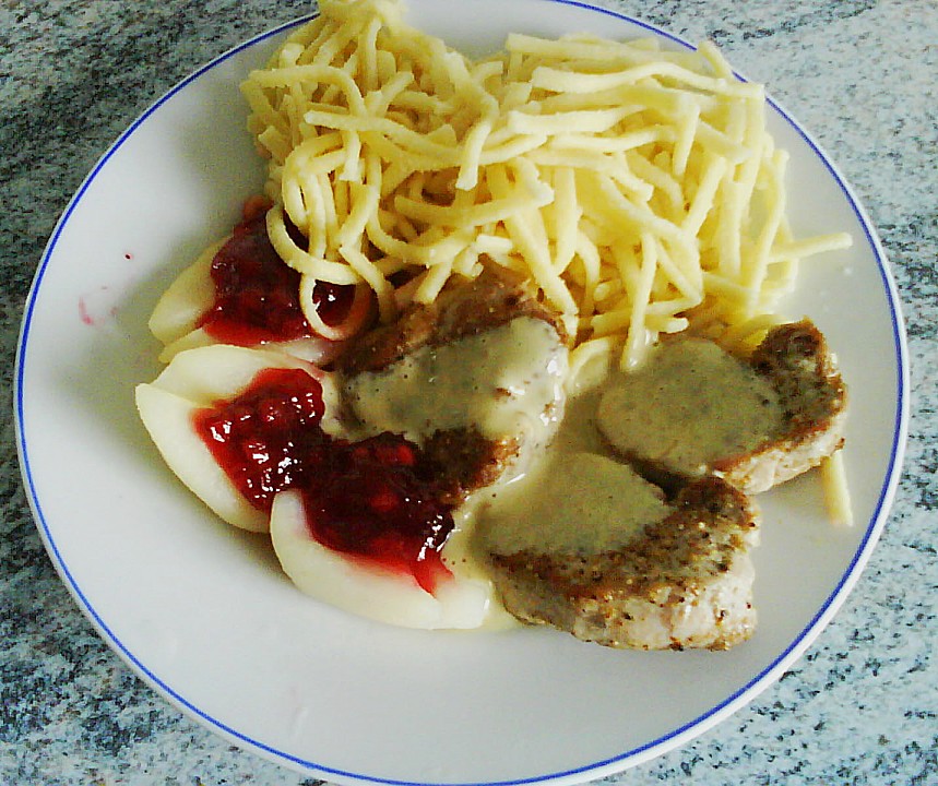 Schweinemedaillons mit Gorgonzolasauce von supiru | Chefkoch.de