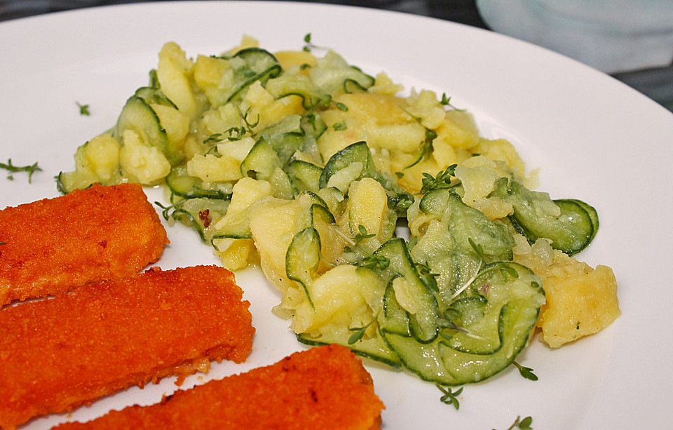 Nickys bayerischer Kartoffelsalat mit Gurke von Nicky0 | Chefkoch.de