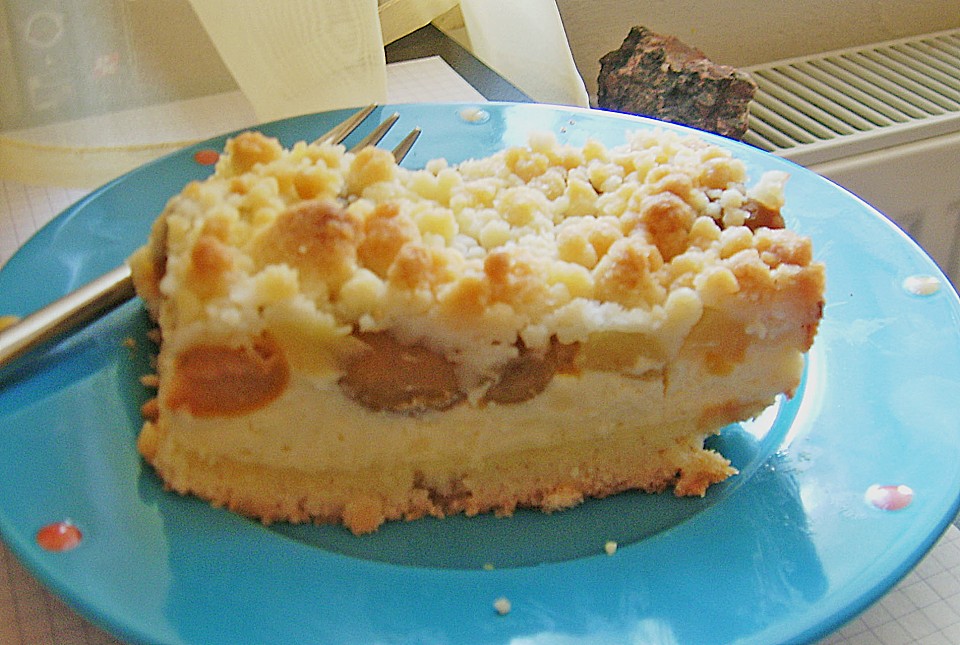 Beeren - Streusel - Käsekuchen mit Pudding von BWestner | Chefkoch.de