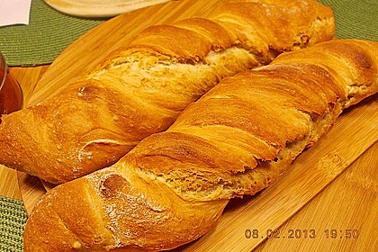 Gedrehtes Baguette à la Karin 125