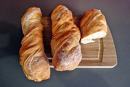 Gedrehtes Baguette à la Karin 42