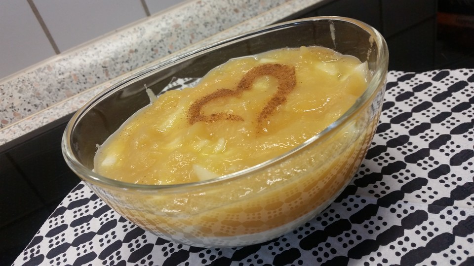 Cremiger Vanillequark mit Apfelkompott von jesusfreak | Chefkoch.de