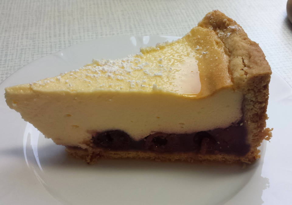 Cyberladys Käsekuchen mit Kirschen von Cyberlady | Chefkoch.de