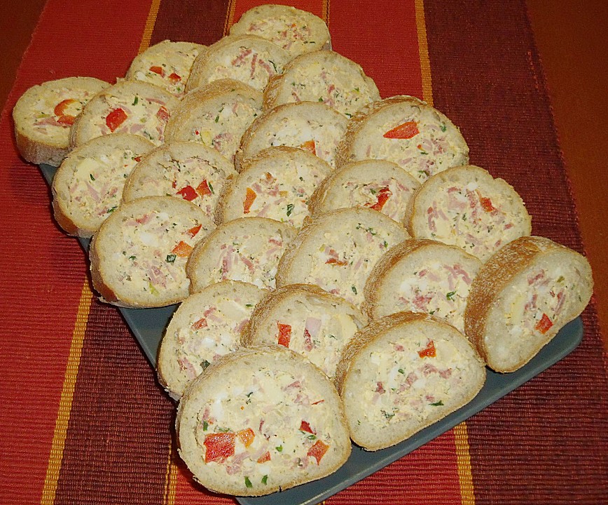 Gefülltes Weißbrot von anvele | Chefkoch.de