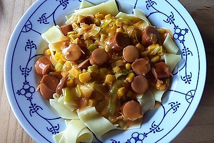 Pikantes Wurstgulasch 1
