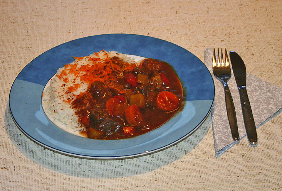 Gulasch vom Rind mit Kürbis von Kochwichtel007 | Chefkoch.de