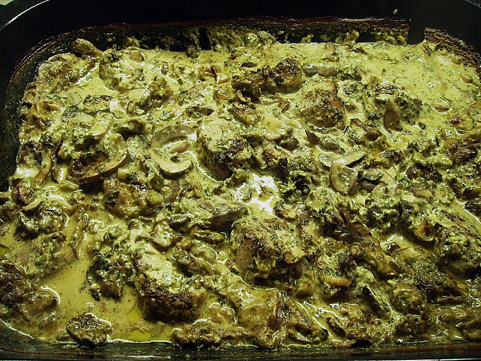 Schweinelendchen in Kräuter - Käse - Sauce von heike1276 | Chefkoch.de