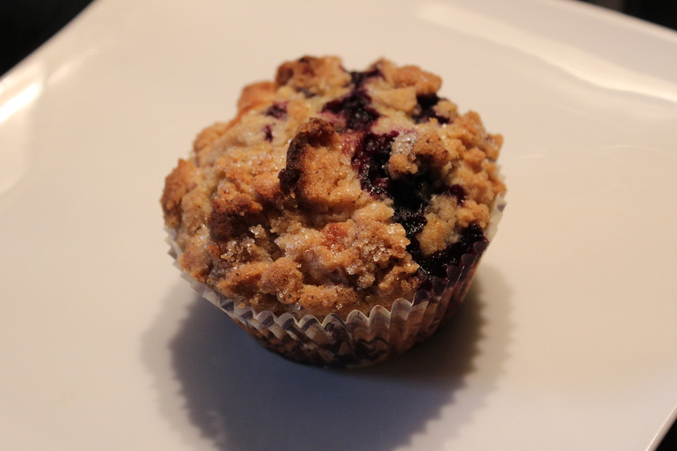 Blaubeer - Muffins mit Streuseln von Ela_Back | Chefkoch.de