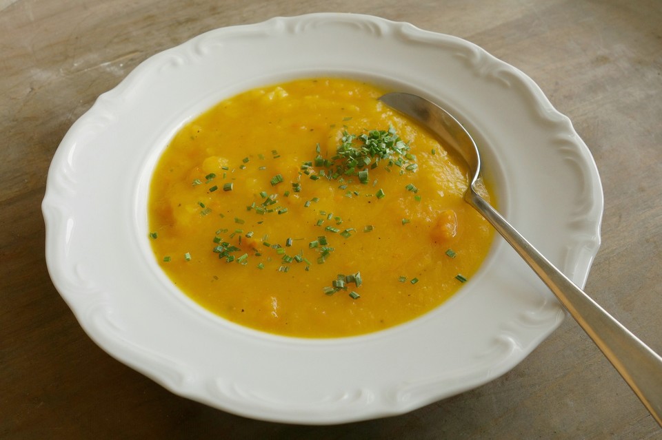 Rezept kurbissuppe mit kartoffeln und lauch – Gesundes essen und ...