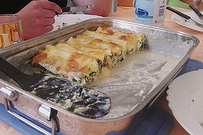 Cannelloni Mit Spinat & Ricotta Von Feuermohn | Chefkoch.de