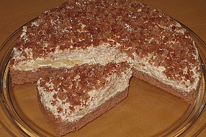 Birnen - Schokoladen Torte 11