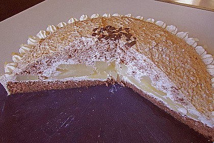 Birnen - Schokoladen Torte 9