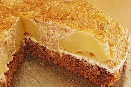 Birnen - Schokoladen Torte 3