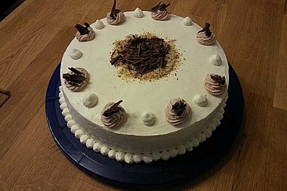 Birnen - Schokoladen Torte 4