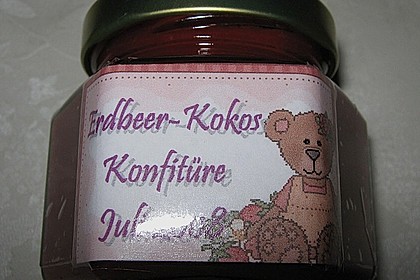 Erdbeer - Kokos - Marmelade 11