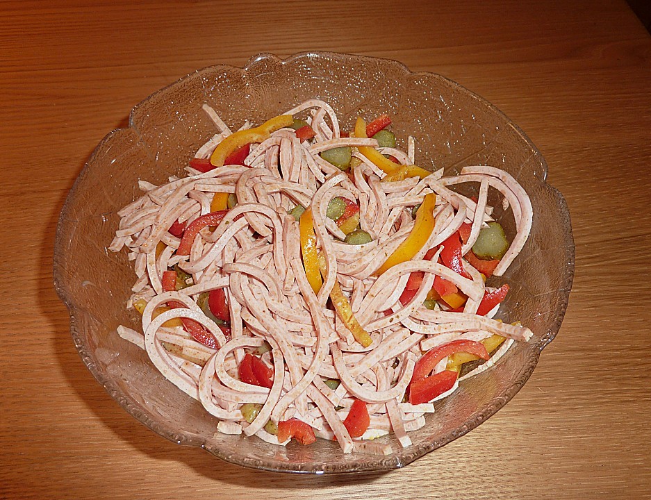 Pikanter Wurstsalat auf leichte Art | Chefkoch.de