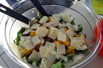 Salat mit Honigchampignons 33