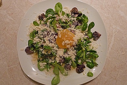 Salat mit Honigchampignons 25