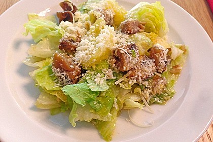 Salat mit Honigchampignons 30