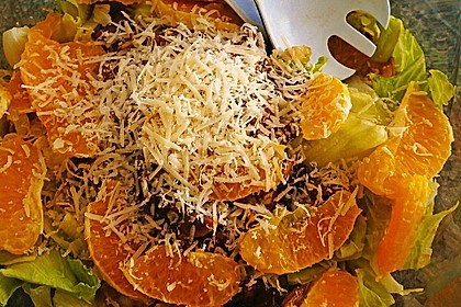 Salat mit Honigchampignons 21