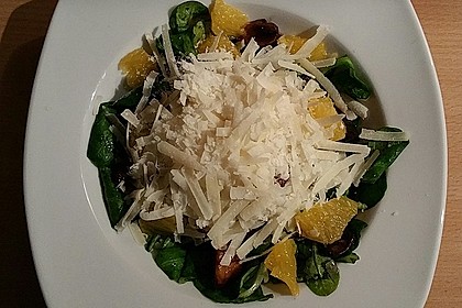 Salat mit Honigchampignons 45