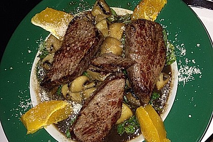 Salat mit Honigchampignons 51