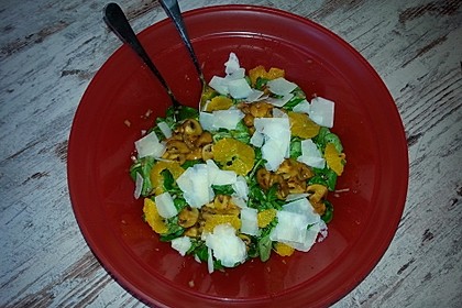 Salat mit Honigchampignons 31