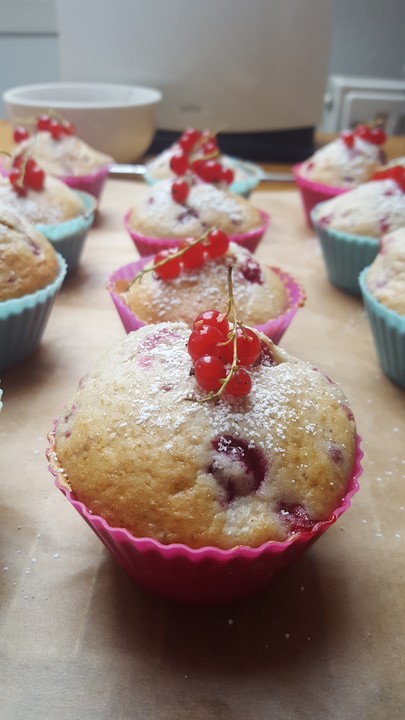 Johannisbeer - Bananen - Muffins von Mickik | Chefkoch.de