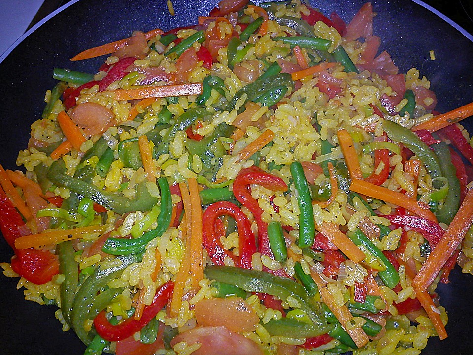 Paella de verduras von heimwerkerkönig Chefkoch.de