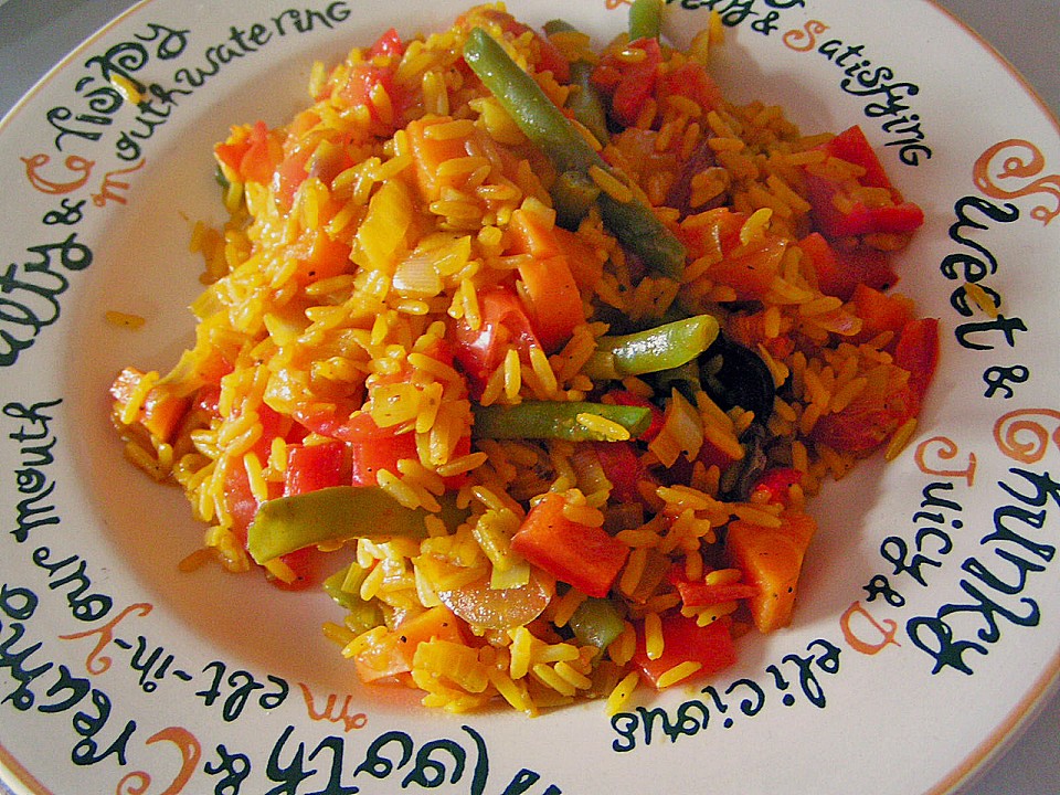 Paella de verduras von heimwerkerkönig Chefkoch.de