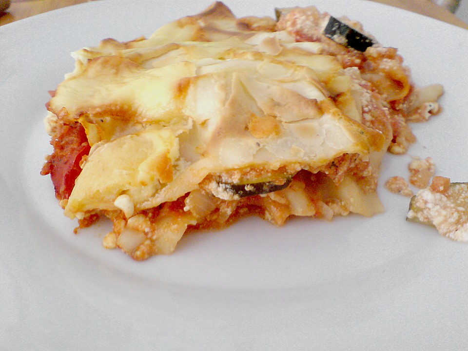 Leichte Lasagne mit Hüttenkäse von Callista | Chefkoch.de