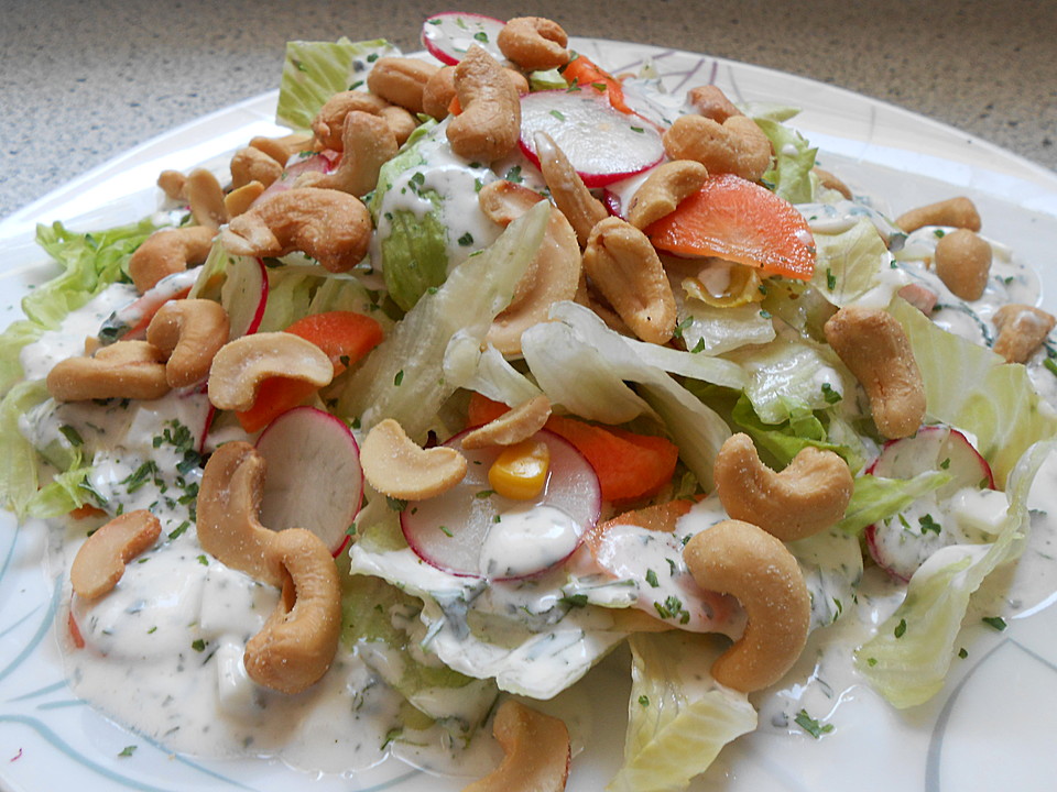 Sommersalat mit Cashewkernen von Viola. | Chefkoch.de