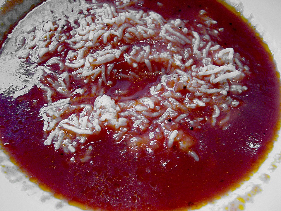 Tomaten - Reis - Suppe von Simone Hefner | Chefkoch.de