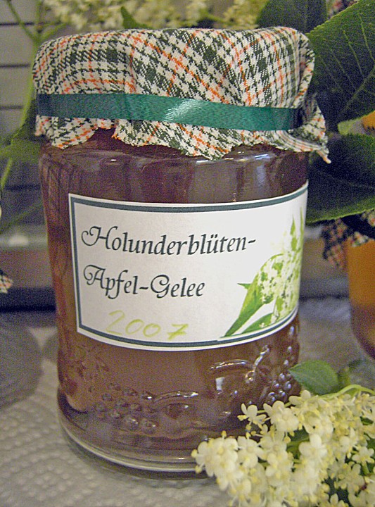 Apfel - Holunder - Gelee von mikarst | Chefkoch.de