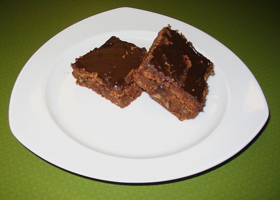 Schoko - Walnuss - Brownies von özlem | Chefkoch.de