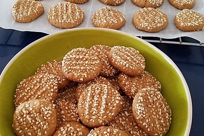 Erdnuss - Sesam - Plätzchen 5