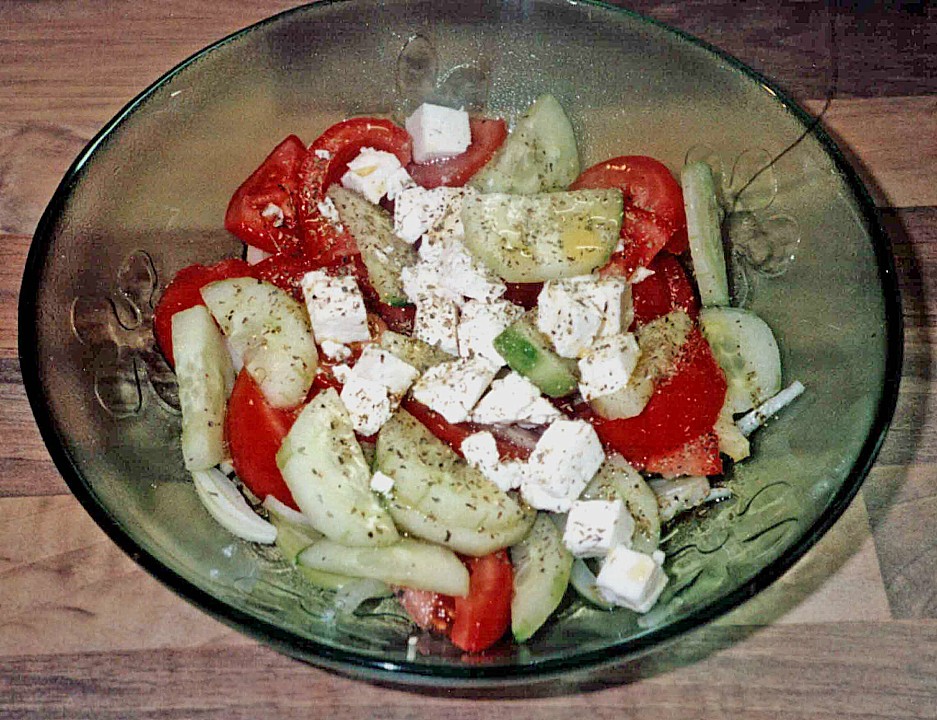 Griechischer Salat von linda3 | Chefkoch.de