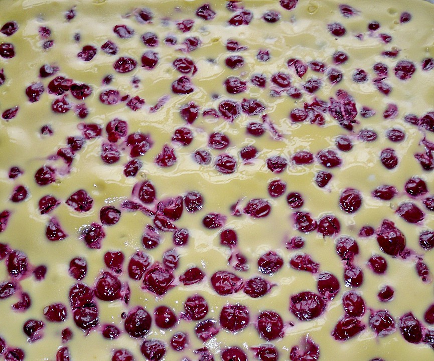 Kirsch - Blech - Kuchen von carmenmaus1 | Chefkoch.de