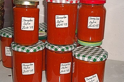 Tomatensoße auf Vorrat 6