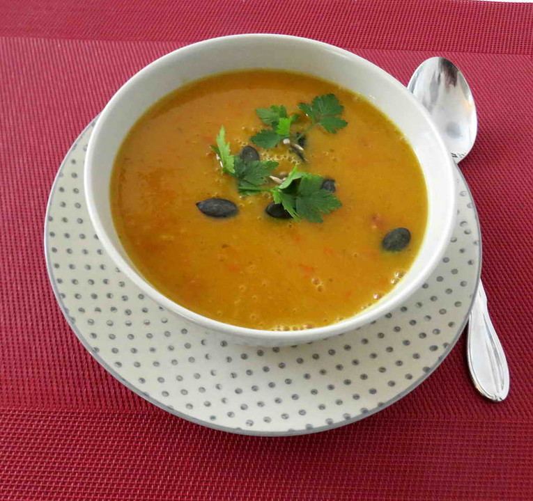 Scharfe Kürbissuppe von billeba | Chefkoch.de