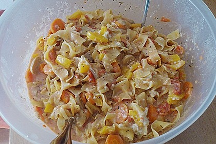 Schneller Nudelauflauf mit Gemüse 2