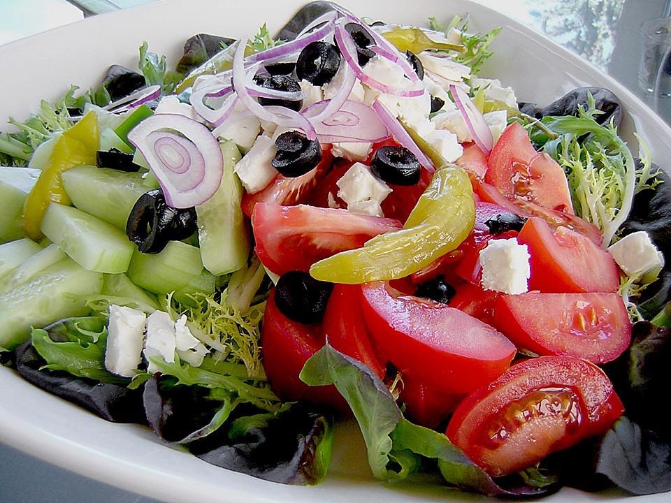 Aepplers griechischer Salat von aeppler | Chefkoch.de
