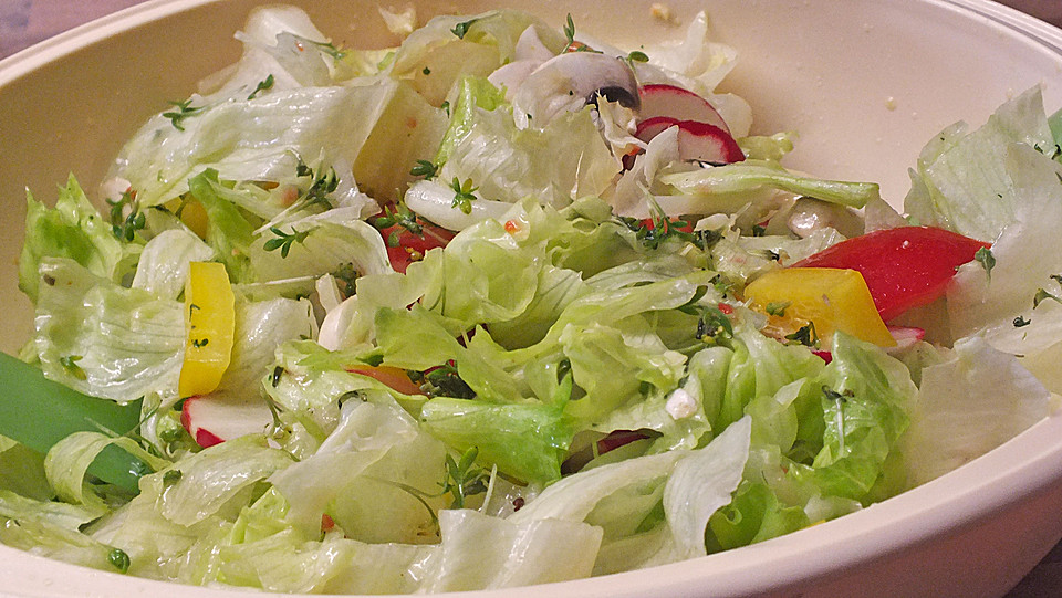 Salatdressing für gemischten Salat von milliways42 | Chefkoch.de