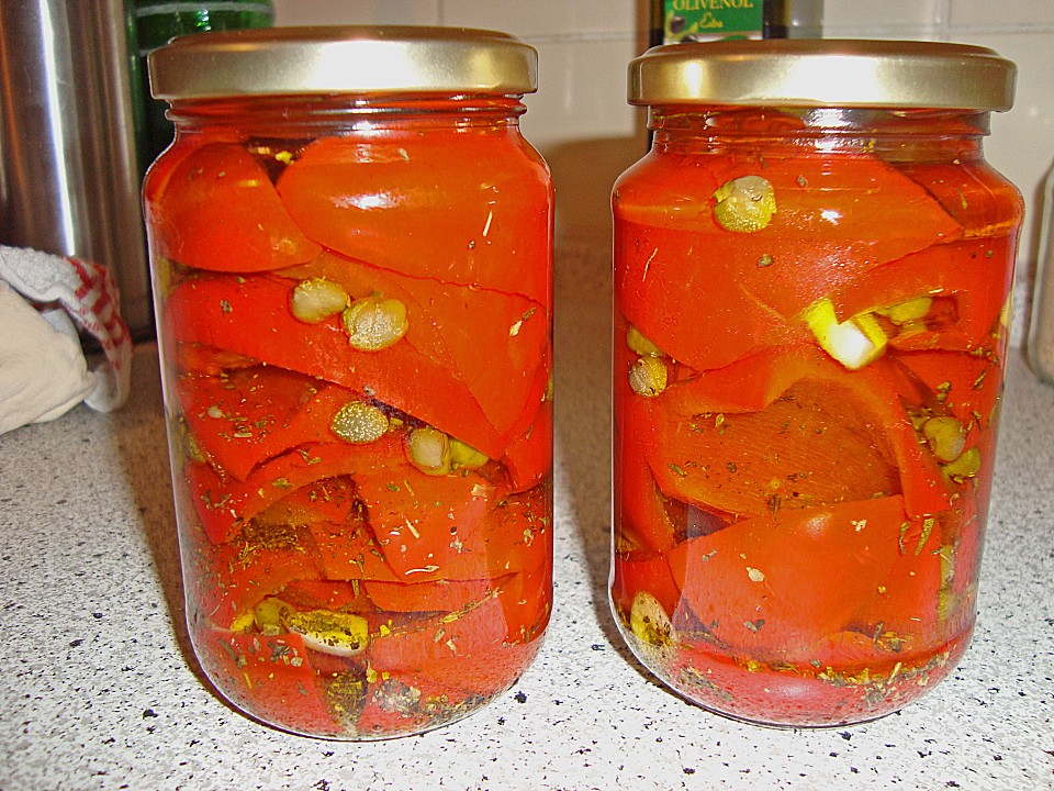 Eingelegte Paprika mit Kapern von bushcook | Chefkoch.de
