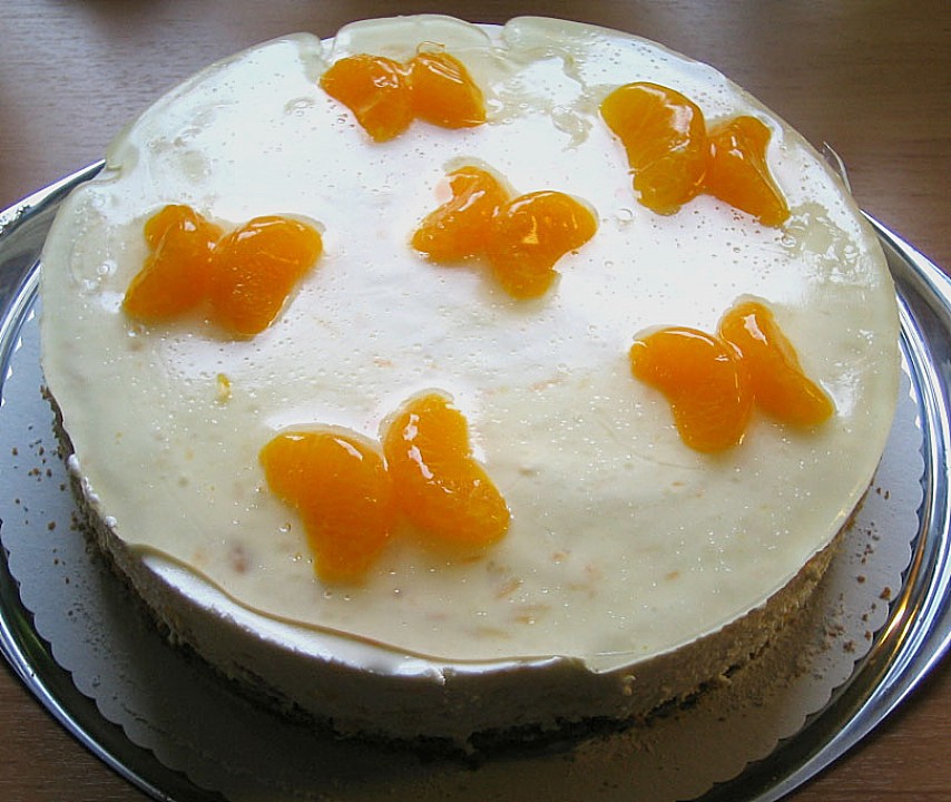 Mohn - Mascarpone - Torte mit Mandarinen von angelika1m | Chefkoch.de