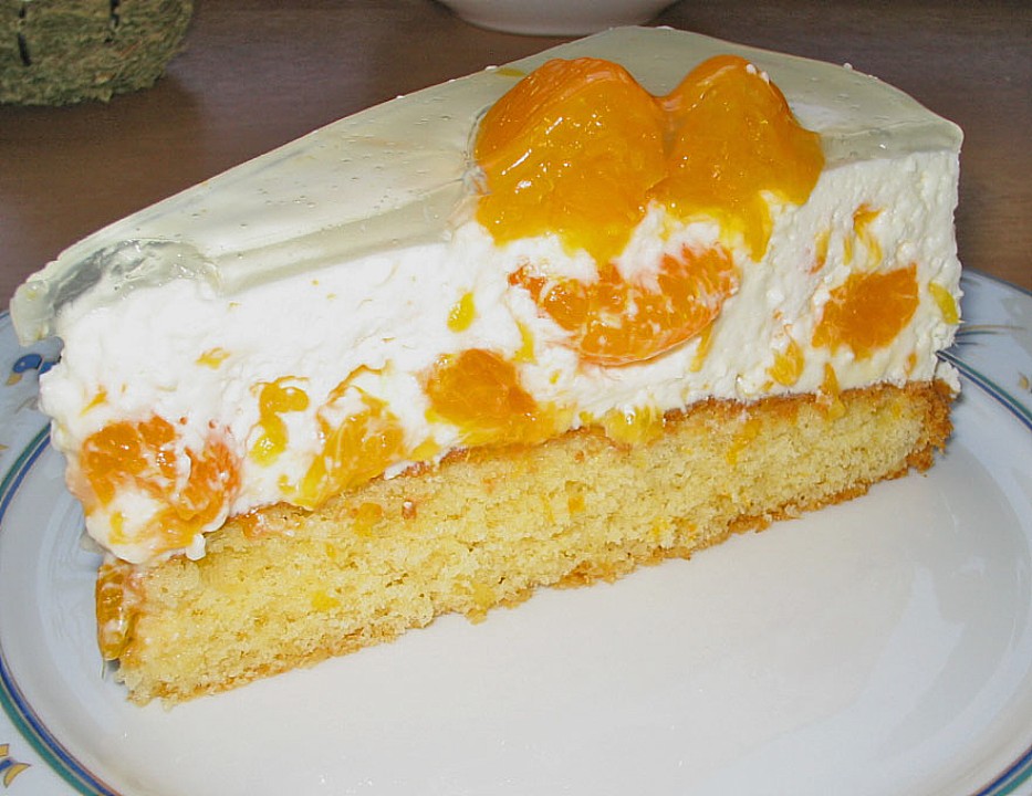 Mohn - Mascarpone - Torte mit Mandarinen (Rezept mit Bild) | Chefkoch.de
